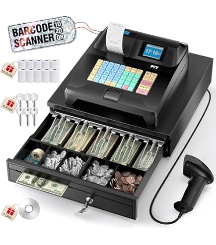 Amazon.com: Electronic Cash Register 48-Keys Digital POS Cash